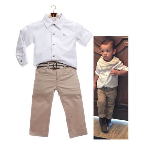 calça caqui masculina infantil