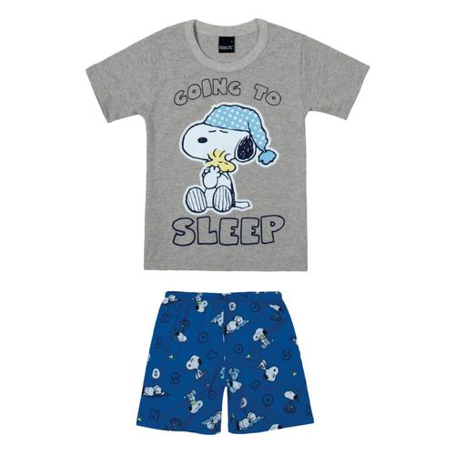 Pijama-Snoopy-Going-To-Sleep